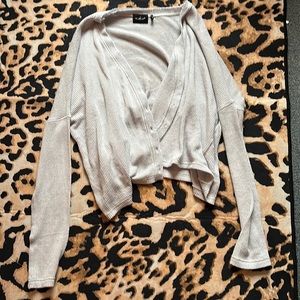 urban outfitters gray cardigan